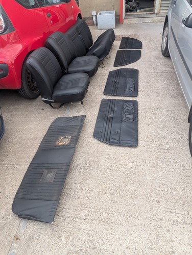 Morris 1300gt interior seats - morris,