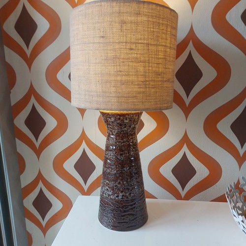 Vintage kernewek pottery - vintage, lamp
