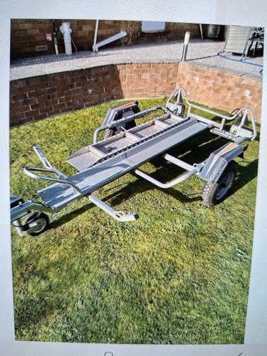 Single bike trailer with - single,