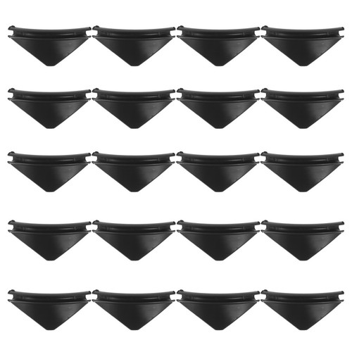 20pcs black plastic vending - 20pcs,