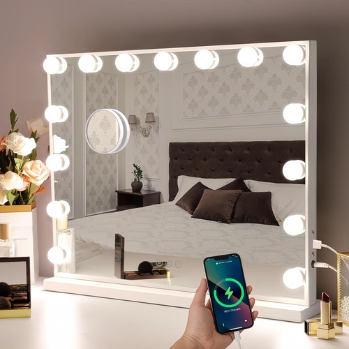 Large hollywood vanity mirror - large,