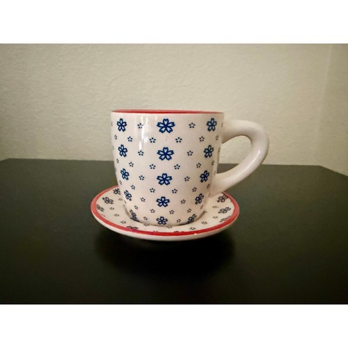 Mini ceramic teacup flower - mini,