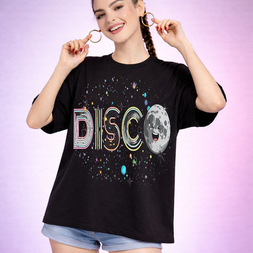 Retro 70s 80s disco tee - retro,