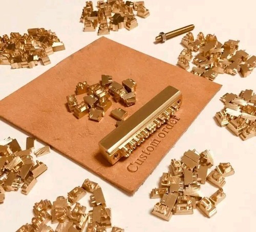 Leather stamp set - stamp,