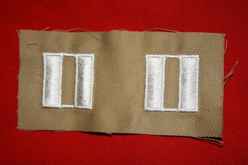 Cloth rank insignia - cloth,