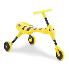Scuttlebug Bumblebee | Black/Yellow | Indoor & Outdoor Use | Non-Scratch Wheels