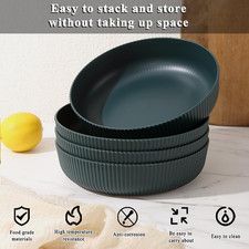 Pasta Bowls Set of 4, 1.1L