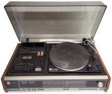 BSR P163 Belt Drive Series Turntable OMEX MC020 Vintage Power Tested