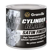 GRANVILLE Cylinder Black Satin