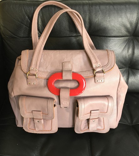 Orla kiely leather satchel - orla,