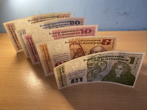 Irish banknotes series b - irish,