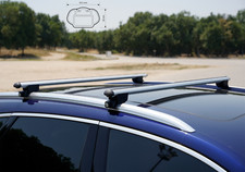 VW Sharan Touareg Lockable Anti Theft Cross Bars Roof Rack Bars