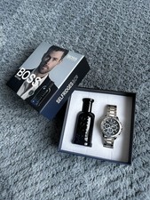 Hugo Boss Perfume and Watch Gift Set for Men New In Box