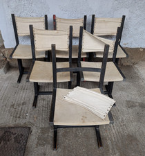 6X Vintage Dining Chairs