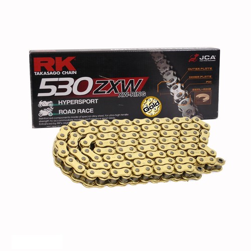 Motorcycle chain gold ring - motorcycle,