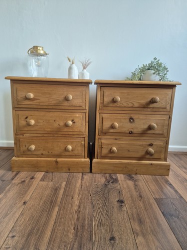 Pair solid reclaimed pine - of,