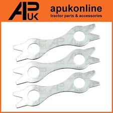 3x Flywheel Lock Tabs for Massey Ferguson 1114 1130 1134 1135 1200 1250 Tractor