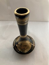 Handmade Greek Vase 24k Gold Special In Good Condition Weight 206g Height 16cm