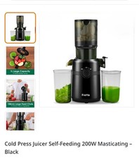 Cold Press Juicer Self-Feeding