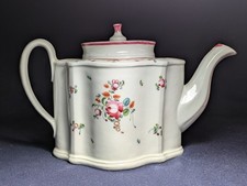 NEW HALL Silver Shaped TEAPOT