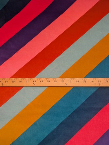 Harlequin sherbet stripe - sherbet,