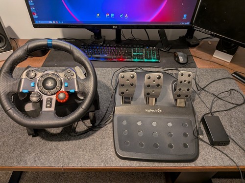 Logitech g29 racing steering - logitech,