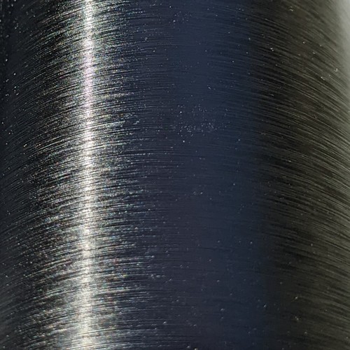 Black brushed steel - black,