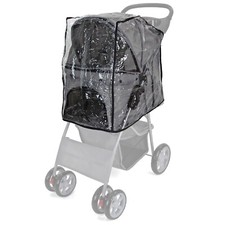 Waterproof Rain Cover for Pet Stroller Dog Cat Puppy Pram Pushchair Travel Cart