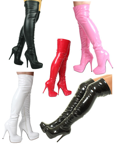 Ladies black red over the - red,