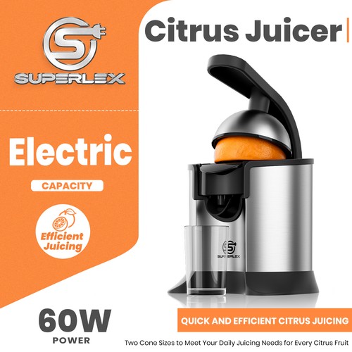 Superlex fruit juicer - fruit, orange