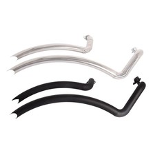 BlackSilver Muffler Pipe Full Exhaust System For Yamaha V Star 650 400 XVS 400