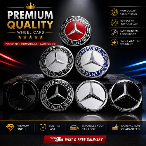 Mercedes benz 75mm alloy - ,