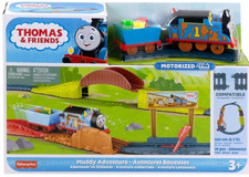 Fisher-Price Thomas & Friends Motorised Muddy Adventure Train Track Set 3+