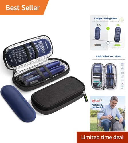 Compact insulin cooler bag - insulin,