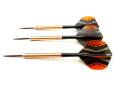 24g 95% Tungsten Darts Set Dart Barrels, Stems & Pentathlon HD150 Dart Flights