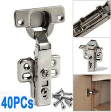 Cabinet Hinges Full Overlay 35mm Soft Close Hinge Kitchen Cupboard Door Fixings