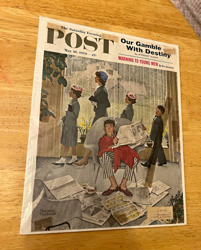 The saturday evening - saturday, post