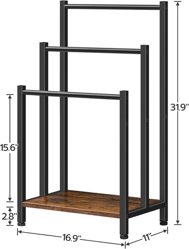 Freestanding towel rack - freestanding,