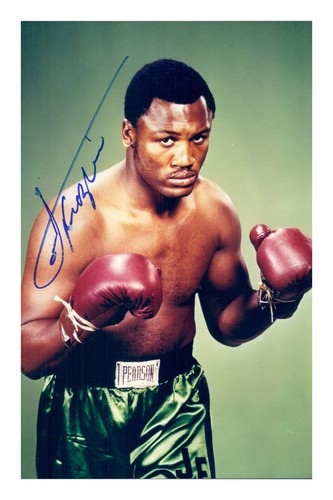 Joe frazier signed photo print - signed,