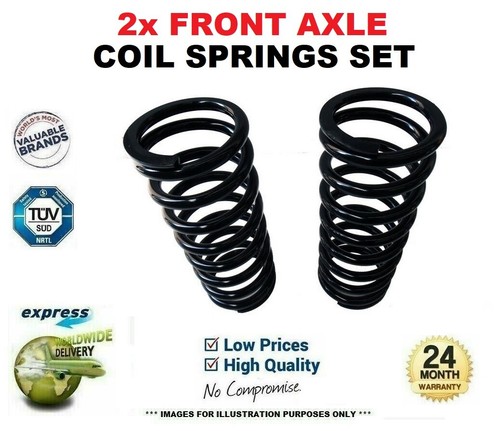 Front axle coil springs - 2x,