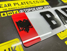 2x 4D Acrylic Stylish Car Van