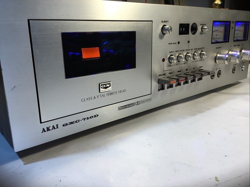 Akai gxc 710d stereo cassette - akai,