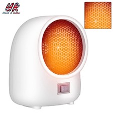 Mini Electric Heater Portable Home Office Desktop Winter Fan Air Heating Warmer