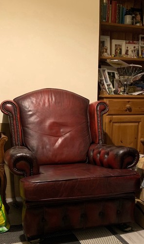 Vintage english chesterfield - english,