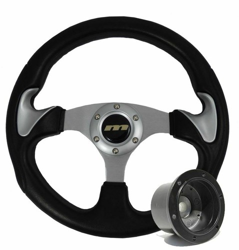 320mm black silver moulded - 320mm,