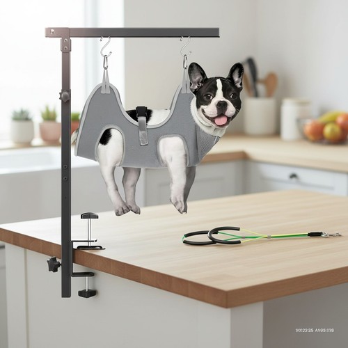 Foldable dog grooming arm with - foldable,