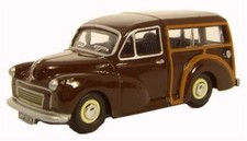 Oxford Diecast 76MMT003 Morris Minor Traveller 1967 Maroon