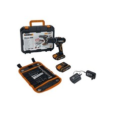 WORX WT351 Cordless Impact Driver 20V Power Shark Cordless Drill with 2 Batteries