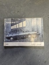 Volvo 340 / 360 Owners Manual