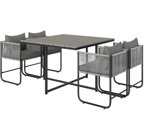 Rattan cube garden - rattan,
